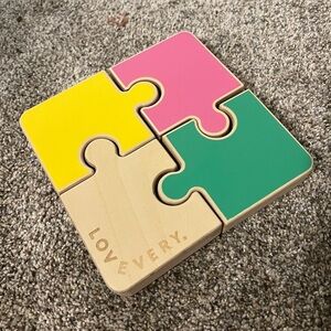 Kids Montessori Love Every 4 Piece Jigsaw Puzzle